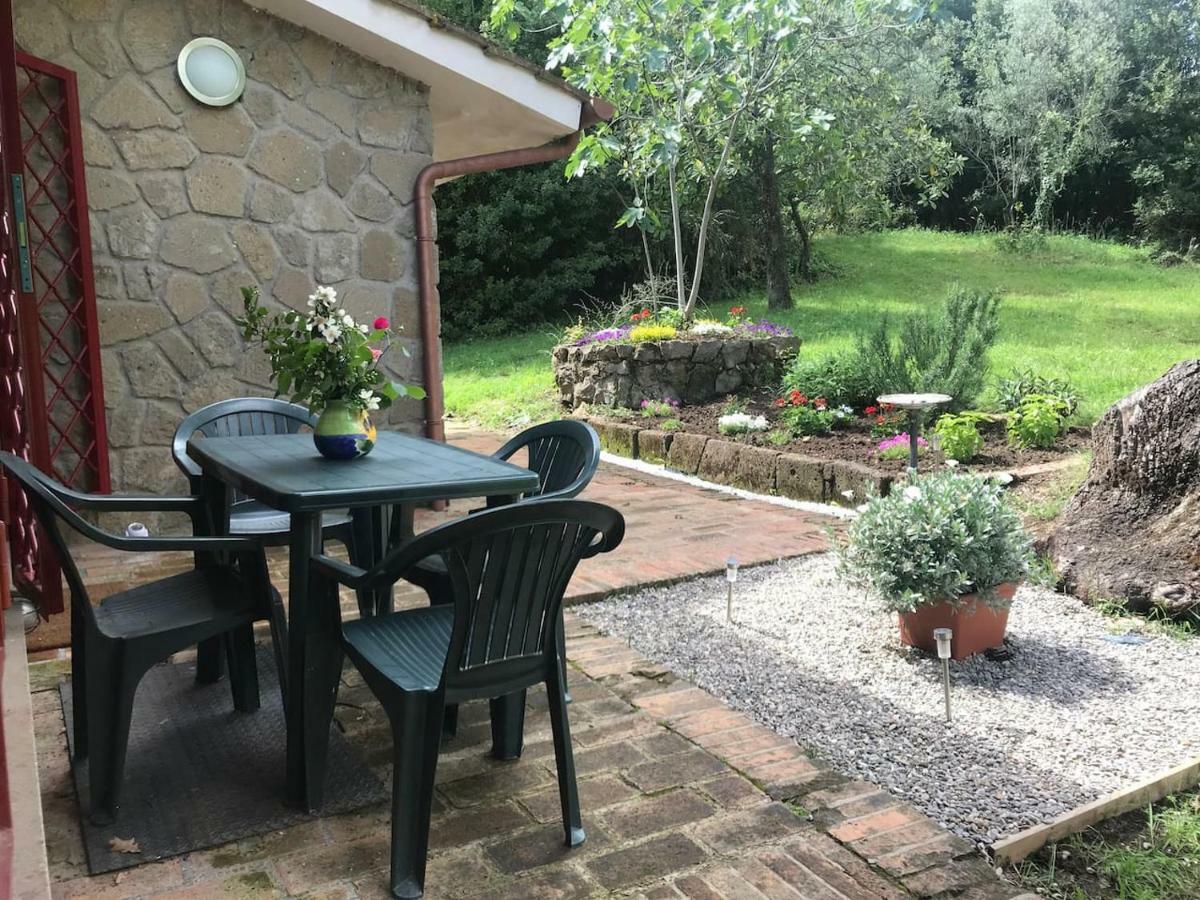 Il Giardino Secreto Leilighet Manziana Eksteriør bilde